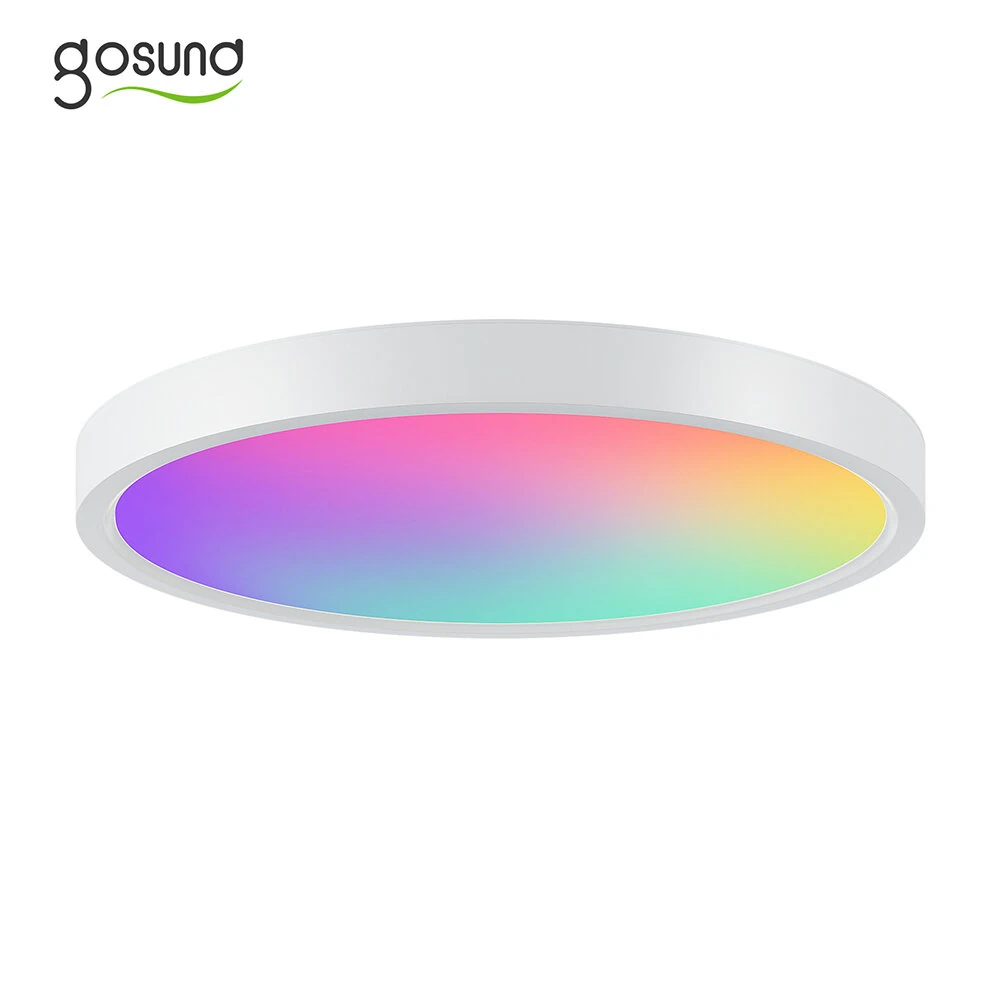 (image for) Gosund LB12 24W LED Smart Ceiling Light 30cm Wifi Smart Celling Lamp RGB+CW 1920LM Remote Control Voice Control With Alexa & Google Home